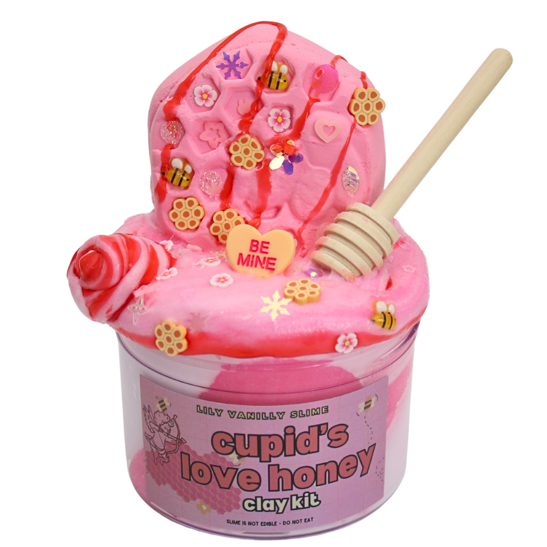 Cupid's Love Honey Slime Valentine's Day Clay Kit | Lily Vanilly Slime