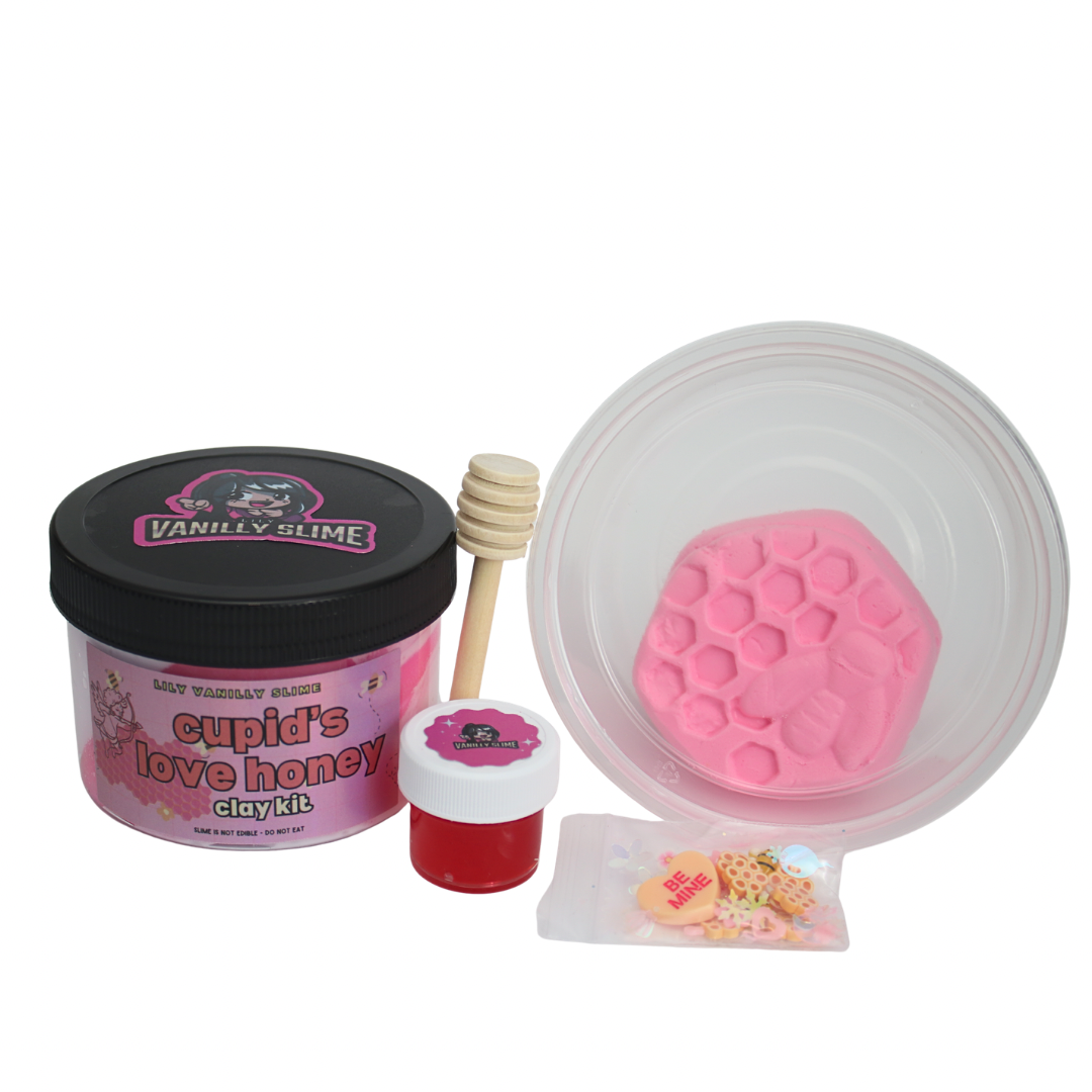 値下げ Slimely cutie & burnnie Cupid's Love Honey Slime Valentine's Day Clay Kit | Lily Vanilly Slime