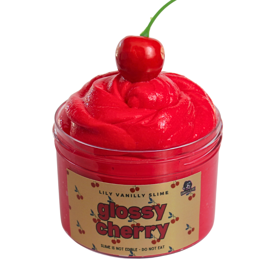 Glossy Cherry Lily Vanilly Slime