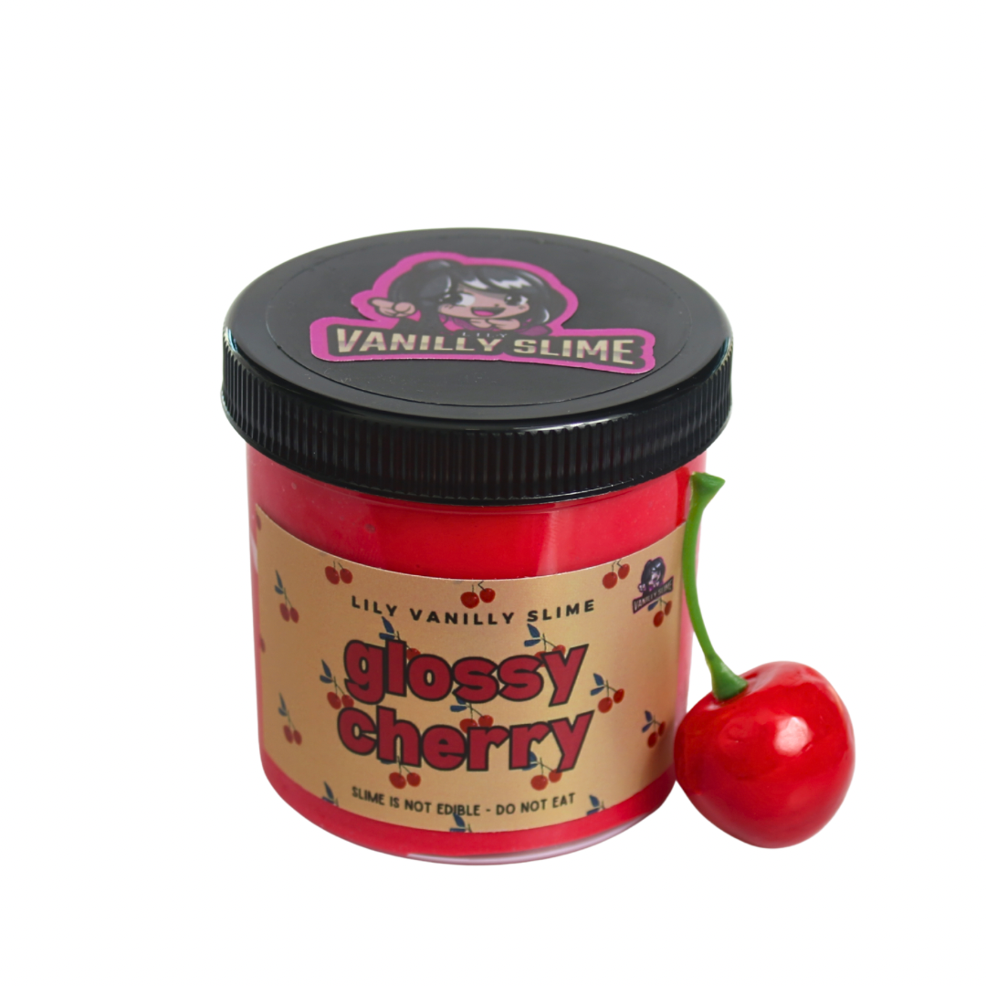 Glossy Cherry Lily Vanilly Slime