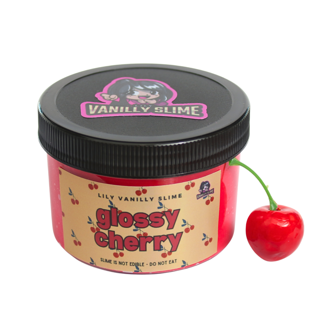 Glossy Cherry Lily Vanilly Slime