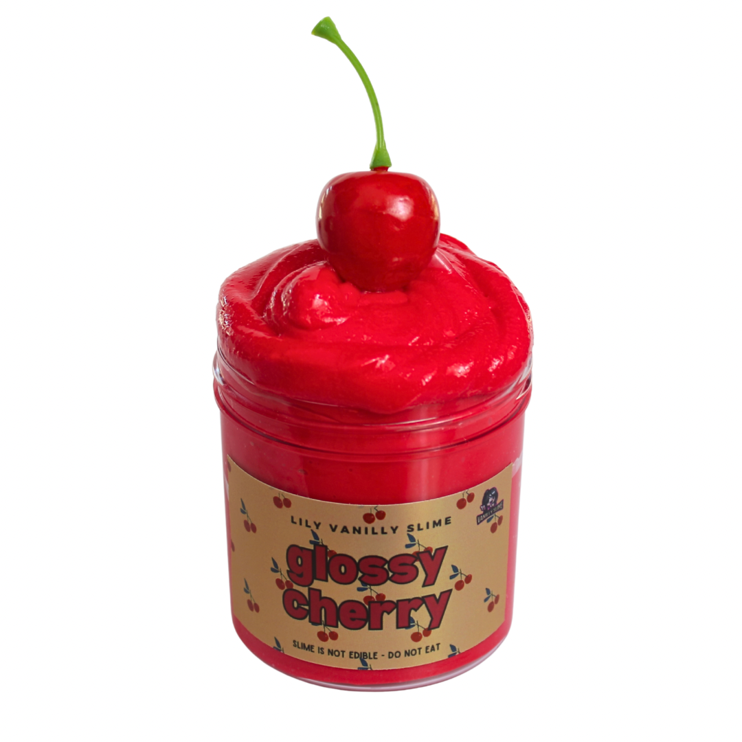 Glossy Cherry Lily Vanilly Slime