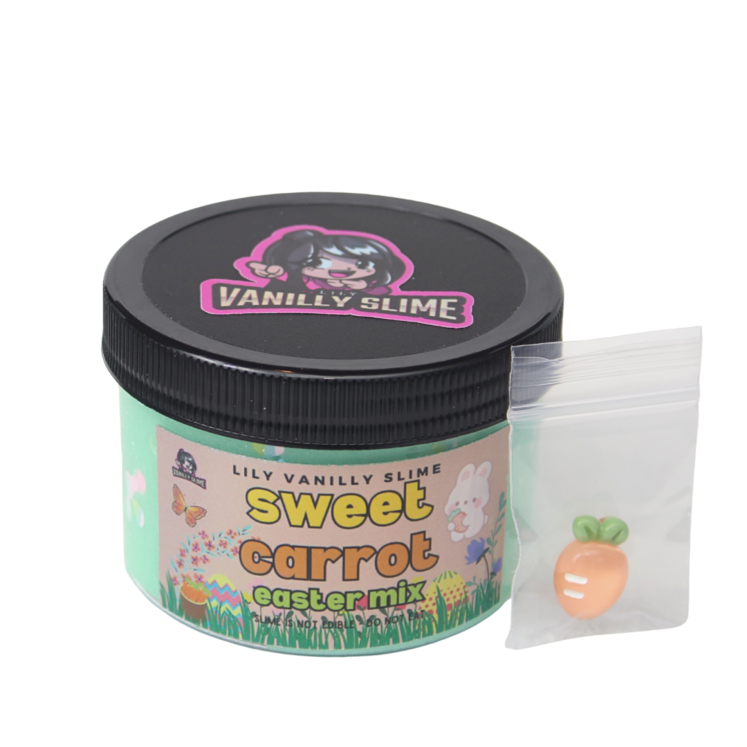 Sweet Carrot Easter Mix Slime