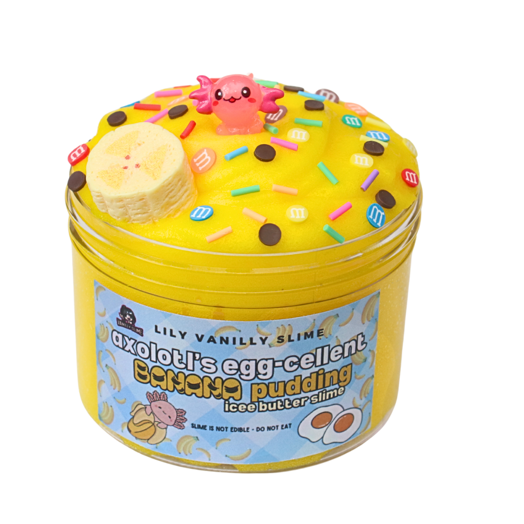 Axolotl’s Egg-cellent Banana Pudding Slime