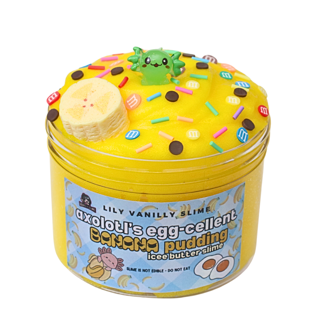 Axolotl’s Egg-cellent Banana Pudding Slime