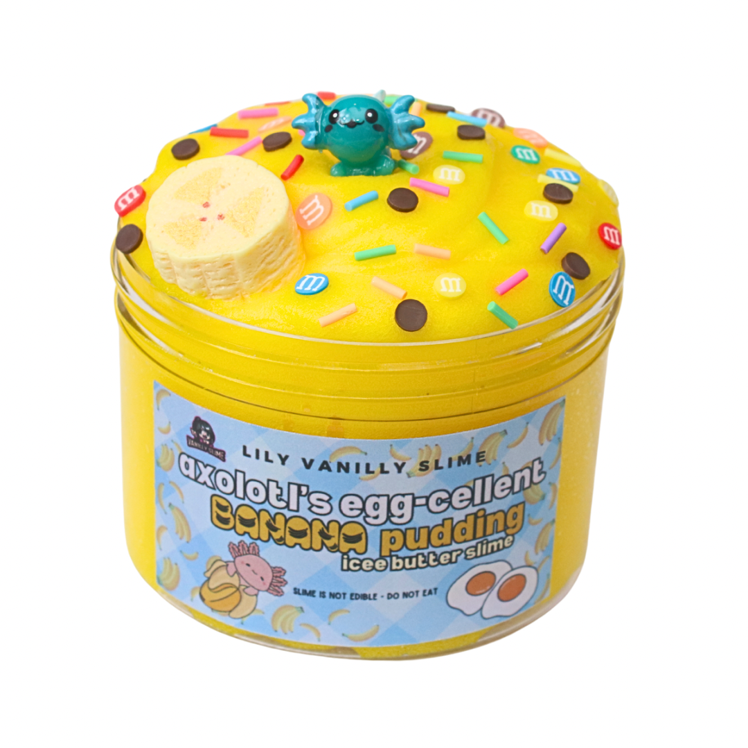 Axolotl’s Egg-cellent Banana Pudding Slime
