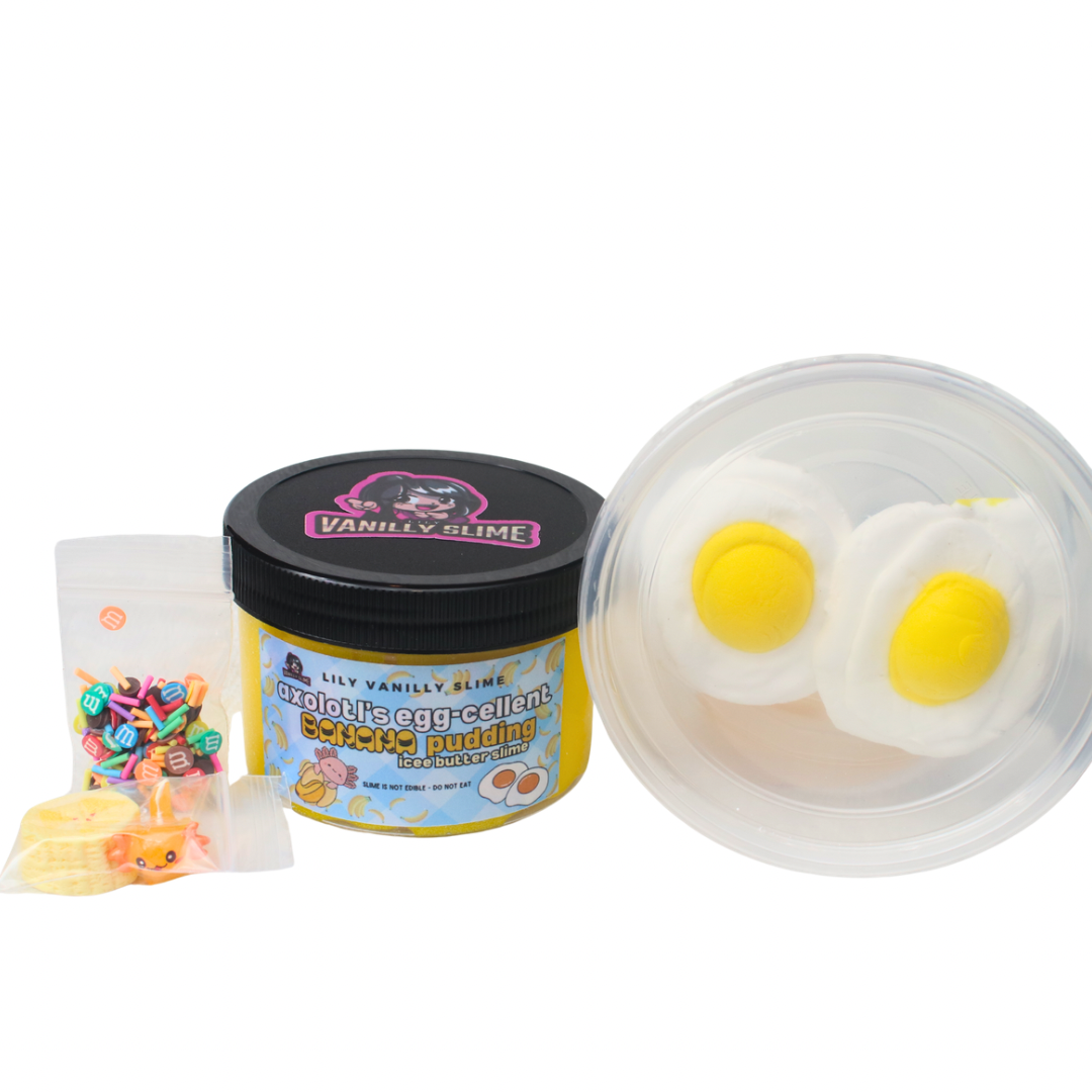 Axolotl’s Egg-cellent Banana Pudding Slime
