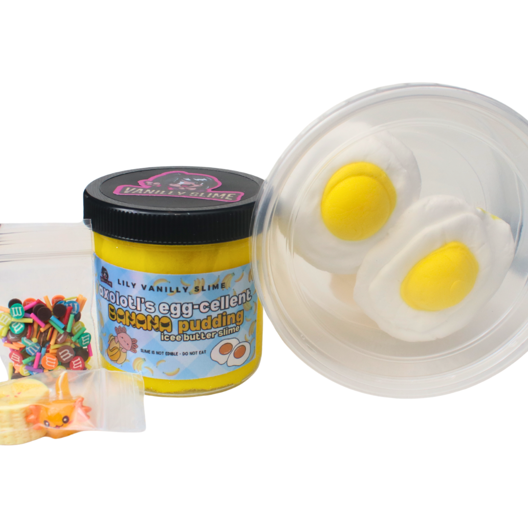 Axolotl’s Egg-cellent Banana Pudding Slime