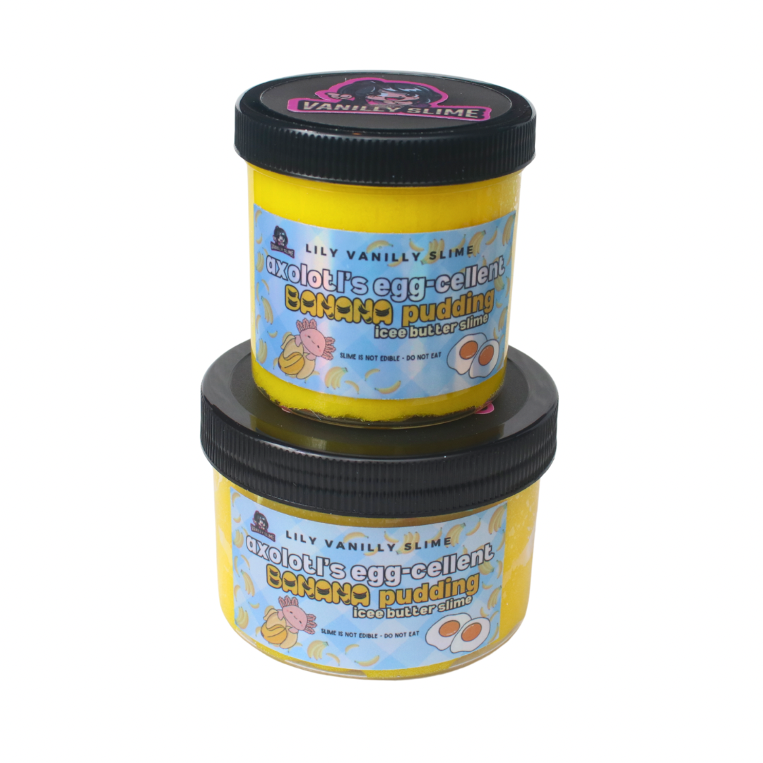 Axolotl’s Egg-cellent Banana Pudding Slime